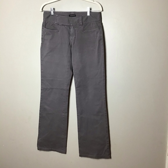 Club Monaco Gray Cotton Blend Pants - Picture 2 of 6